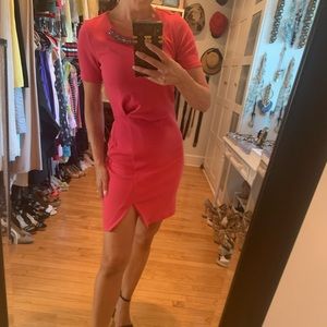 Hot pink Jessica Simpson dress